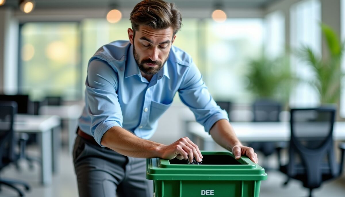Optimiser la gestion quotidienne des DEEE professionnels en entreprise : enjeux et bonnes pratiques